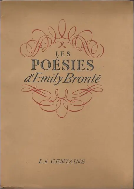 Bestseller Les poesies d'Emily Bront . - Emily Bront . / Pierre Pascal.
