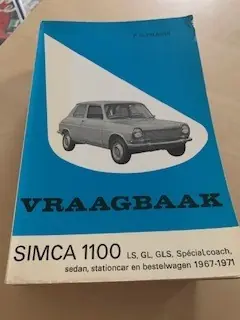 Simca 1100 ls 1967-71 - Olyslager Favoriet