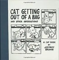 Cat Getting Out of a Bag - Jeffrey Brown Gereduceerde Prijs